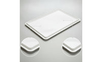 Washable Pizza Tray Lid Food-Grade Pizza Pizza Base Tray Cover Low-Profile Plastic Container Reusable for Commercial Kitchens