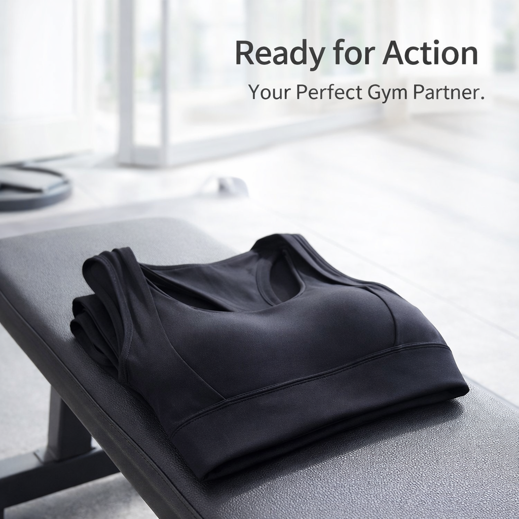 Sports Bras Women High Impact Non Wired with Back Closure for Running and Gym, Shock Absorber with Removable Padding Inserts