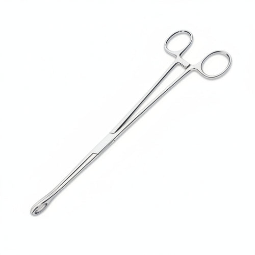 Sponge Forceps Narrow Gripping Tip Stainless Steel Sponge Forceps