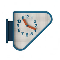 Corner Wall Clock Large Numerals Triangular Wall Clock Space-Saving