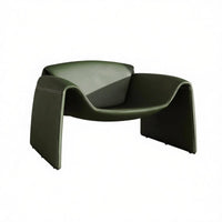 Italian Minimalist Aesthetic claw-formShaped Armchair signature design Accent Chair distinctive outline Seating Furniture Sculptural Form for Interior Designers, Apartment Dwellers, Living Room, Lounge Area, perusing alcove, Small Spaces
