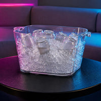 Large Ice Tub Thickened Shatterproof Champagne Container Portable for Taverns