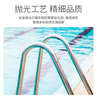 304 Stainless Steel Triangular Square Pool Ladder