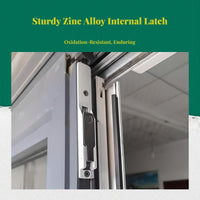 Aluminum Alloy Thermal Break Casement Door Fenestration Hardware Kit, Integrated Top and Bottom Latch, Easy Installation