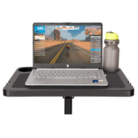 Foldable Floor Standing Laptop Table Multi-Purpose Tripod Laptop Stand Portable Computer Accessory Stable Metal Frame for Home, Office, Presentation
