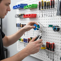 Anti-Fall Thread Spool Pegboard Hook Easy to Install Pegboard Thread Holder Space Saving 3D Printed Spool Hook for Workshop