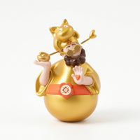Bobblehead with Spring Base Cheerful Desk Decoration Funny for Entryway, Drivers