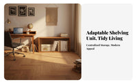 Configurable Cube Shelf Large Capacity bookshelf Open Display for Book Lovers, Renters