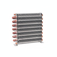 Universal Fit Finned Tube Condenser Long-Lasting Copper Tube Aluminum Fin Heat Exchanger Refrigerator Evaporator Coil for Appliance Technicians, DIY Repairers