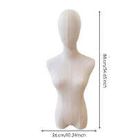 Female Mannequin Torso Boutique-Style Dress Form Torso Sturdy for Jewelers