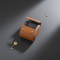 Safeguarding Single Watch Travel Case Dustproof Portable Watch Holder for Men