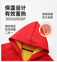 现货批发零售儿童成人游泳训练保暖浴袍潜水上水大衣温泉浴巾披风