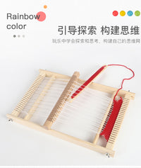 Wooden Weaving Loom for Kids DIY Craft
