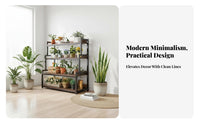 Lowboard TV Stand Floor-Standing Lowheight media Cabinet Modern Design with Drawers and Shelves for Apartment Dwellers