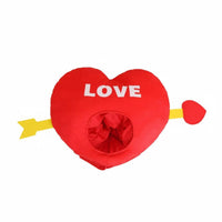 Love Arrow Headpiece Romantic Design Love Heart Head Cover Easy to Wear