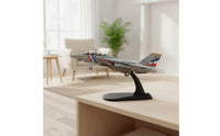 1:100 Scale F-14 Tomcat Model Variable-Sweep Wing F-14 Fighter Jet Model Collectible Toy Precision for Collectors