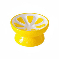 Tilted Cat Food Bowl Reduces Neck Strain Elevated Cat Food Dish Whisker Friendly Raised Slow Feeder Bowl for Cats, Small Dogs