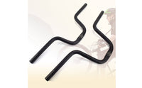 Swept Back Handlebar Upright Curved Handlebar Wide for Commuting
