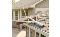 Roof Cleaning Brush Adjustable Long-Handle Roof Brush Easy to Install