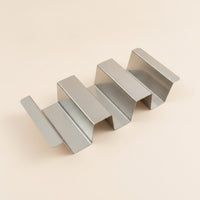 Tacos  Rack with Handle Flat-Bottom Tacos  Holder Metal Culinary Forming Rack for Kitchen