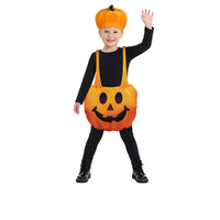 Halloween-Themed Parent-Child Pumpkin Costume Set for Party Performance