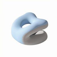 Looped Shape Memory Foam Rest Pillow Contoured Ergonomic Rest Pillow Cushioned