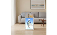 LED Photo Frame Tissue Box Multi-Functional House Decoration Double Power Supply