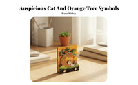 Decorative Ornament Cat Sculpture Memo Block Creative Design 3D Art Memo Pad Unique Gift for Students, Children, Home, Workspace, Study Room