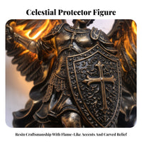 Exquisitely Carved Saint Archangel