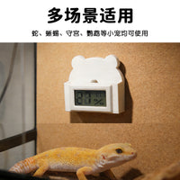 爬宠饲养箱温湿度计蜥蜴蛇可吸鹦鹉保温箱鱼缸电子表跨境代发XJ