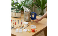AllAll-Inclusive Beekeeping Tool Kit with Carry Tote Portable Beekeeping Tool Kit Easy to Use Organizer Tote Multi-Pocket for Beekeepers, Hobbyists, Apiary, Backyard