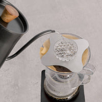 Pour over Shower Screen Honeycomb Design Coffee Distributor Plate for Cafe