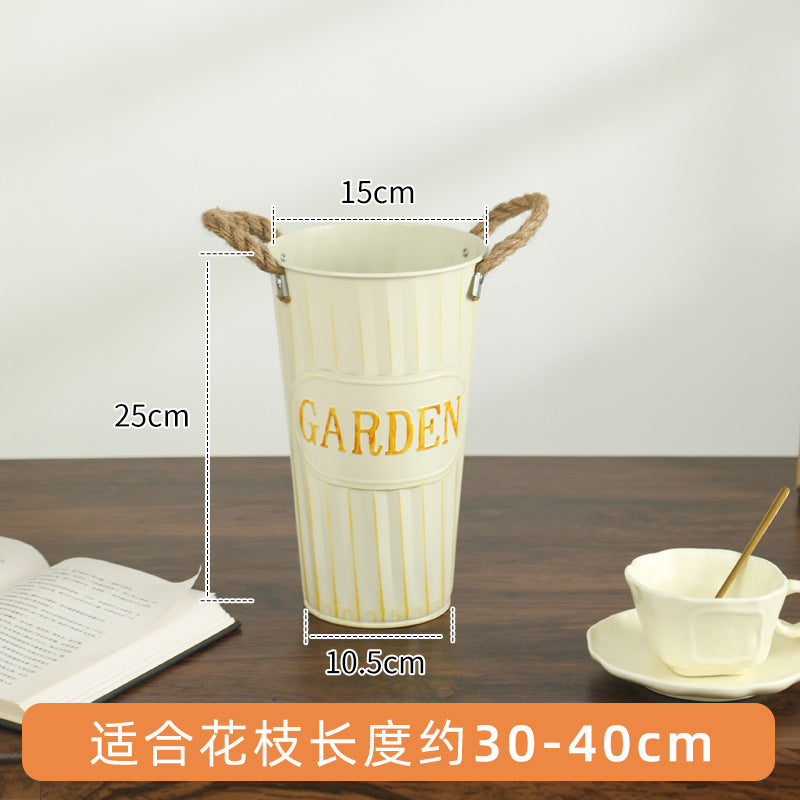 25CM / Retro Beige Rope Gdn