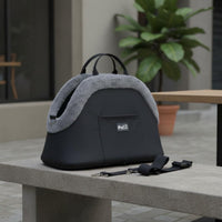 Dog Travel Carrier Bag Included Tether Shoulder Pet Carrier Minimalist Design