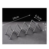Taco Serving Tray with Cups Restaurant Grade Kitchen Gadget Rust-Resistant