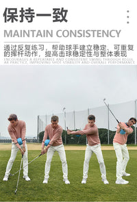 New Golf Connecting Ball Swing Aid Posture Correction Trainer Golf Swing Trainer