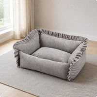 Washable Dog Couch Bed Soft and Comfy Removable Cover Pet Bed Pillow Design