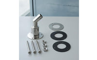 Stainless Steel Exhaust Flange Pipe Fitting Bolt-on Flange Adapter with Screws Long-Lasting Exhaust Connector with Gaskets Easy Installation for Parking Heater