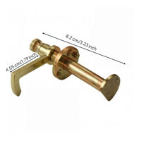 Grand Piano Cover Lock Gold-Colored Piano Cover Lock Assembly Mounting Plate