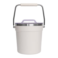 Stainless Steel Ice Bucket with Lid for KTV, Bar, Commercial Use, Champagne and Beer Cooling, Home Insulated Ice Bucket