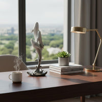 Sea Creature Statue Gift Idea Sea Creature Sculpture Modern Aesthetic for Office