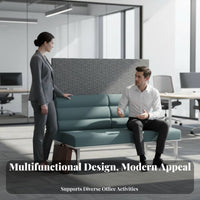 Acompanyustic Booth Chair Enclosed Design Highrear Sofa Companynfigurable Minimalist Design for Office Workers, Lobby, Lounge
