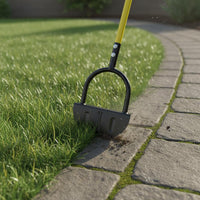 Half Moon Lawn Edger Tooth Blade Long Handle Edging Tool for Gardeners