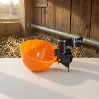 Pet Water Feeder Screw-on Cage Water Bowl Long-Lasting for Pets, Dogs