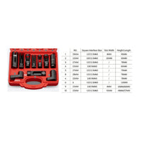 O2 Sensor Removal Tool Kit Universal Fit Air-Fuel Sensor Socket Set for DIYers
