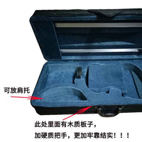 便轻体超小提琴琴盒盒子琴包背包琴箱包盒高档成人44单肩双肩背带