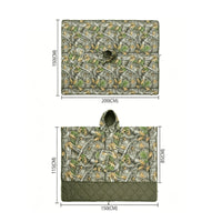 Sleeping Bag Poncho Insulated Hooded Sleeping Cloak Multifunctional