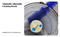 Fan Blade Cleaner Extended Reach particlesing Tool Slim shape for Janitors, Adults