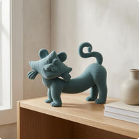 Tiger Sculpture Arched