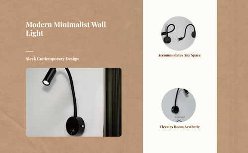 Adjustable Gooseneck Wall Sconce